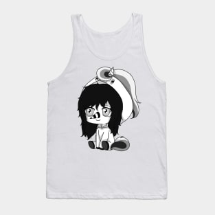 creepypasta unicorn (laughing jill) Tank Top